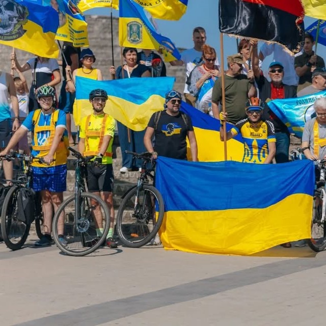 Вело- та автопробіг до Дня Незалежності