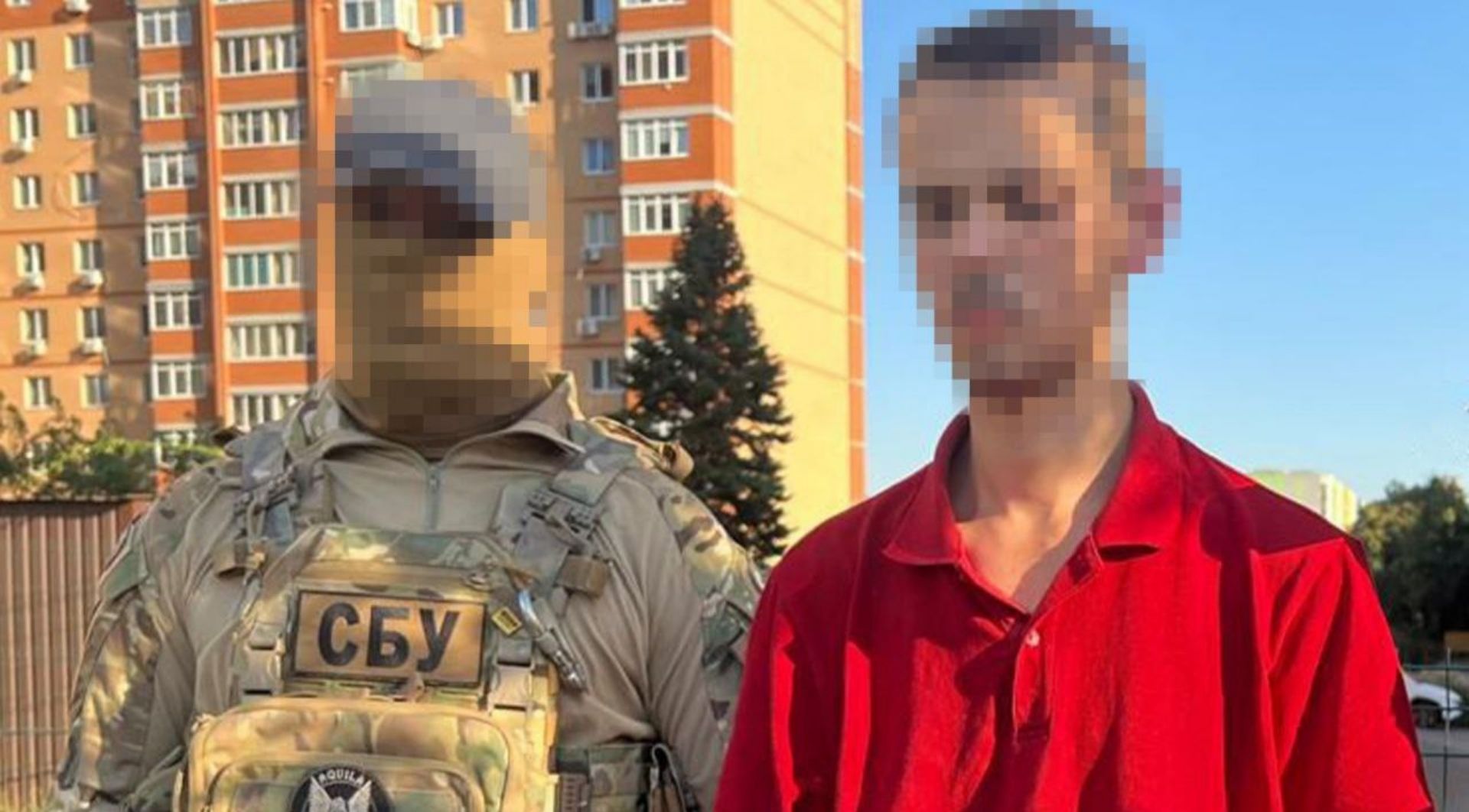 Затримання підозрюваного в Запоріжжі